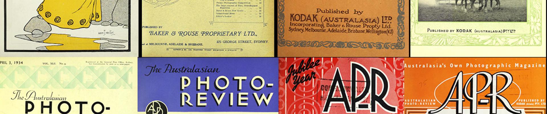 Australasian Photo Review Journal Covers