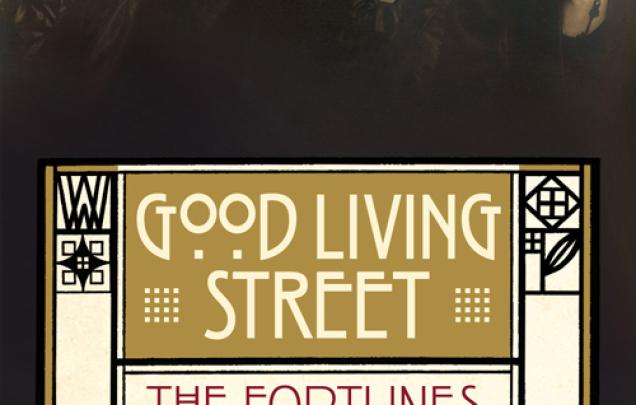 4 women from the same family on book cover of Good Living Street - the fortunes of my Viennese family by Tim Bonyhady
