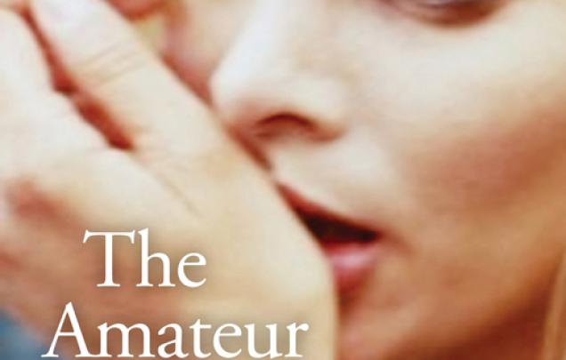 Woman hold hand to her face on book cover of The Amateur Science of Love by Craig Sherborne