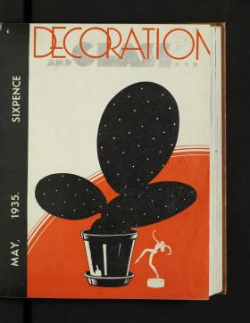 Decoration and Glass, Published by Australian Glass Manufacturers Co. Ltd, Dowling Street waterloo, NSW, Australia, Vol.1, No 1, 1 May, 1935