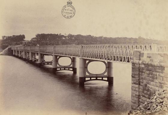 [Long (Iron) Cove Bridge, Sydney]