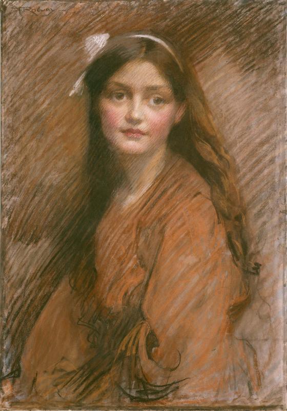 Bertha Lawson, ca.1913 / portrait by F. Rodway