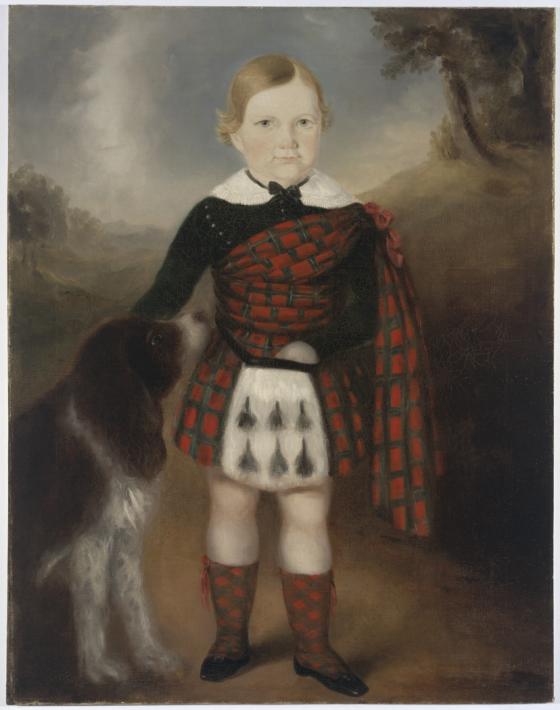 [Alexander Sinclair], 1846 / oil portrait by Joseph Backler