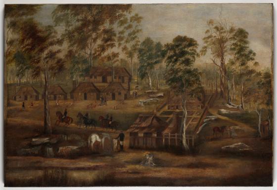 The Gold Commissioner's station at Timbarra, New South Wales, ca 1870 / Mrs Louisa Green-Emmott