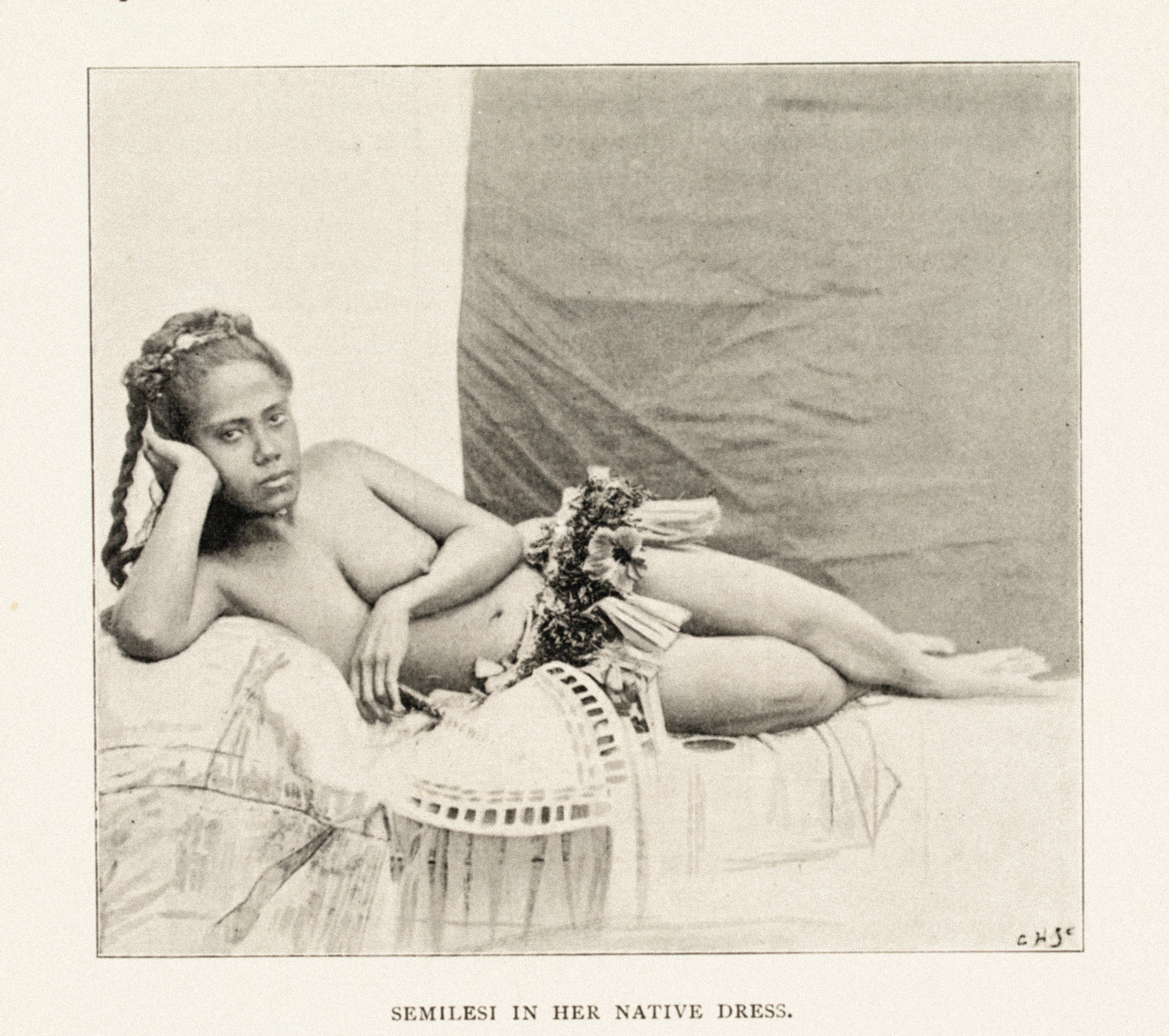 ‘Semilesi in Her Native Dress’, from Brown Men and Women, 1898, by Edward Reeves
