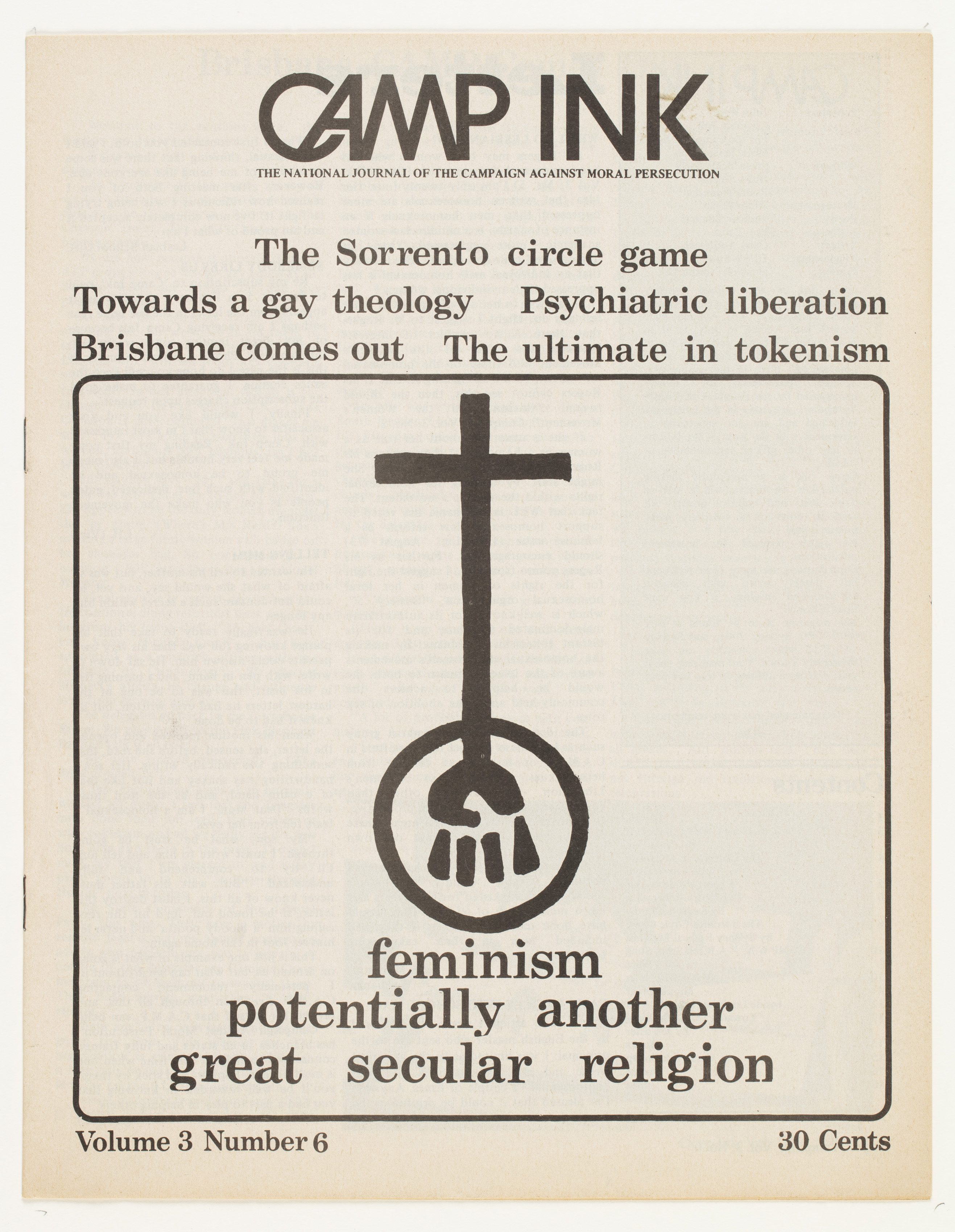 Camp Ink. Vol. 3, No.6 (April 1973)
