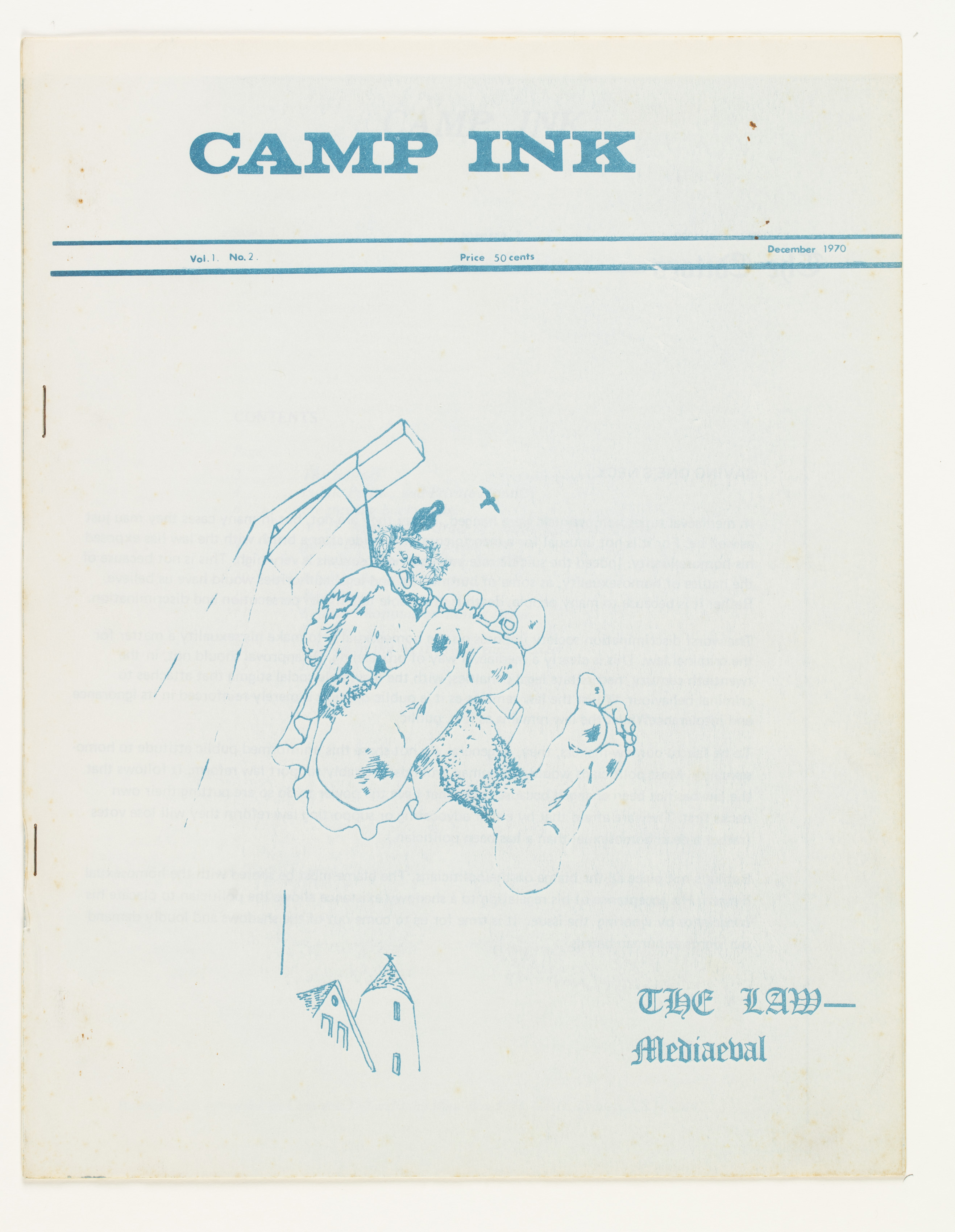 Camp Ink. Vol. 1, No.2 (December 1970)
