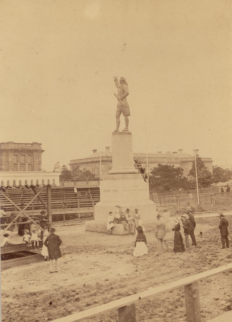 Unveiling of Captain Cook Statue, 1879