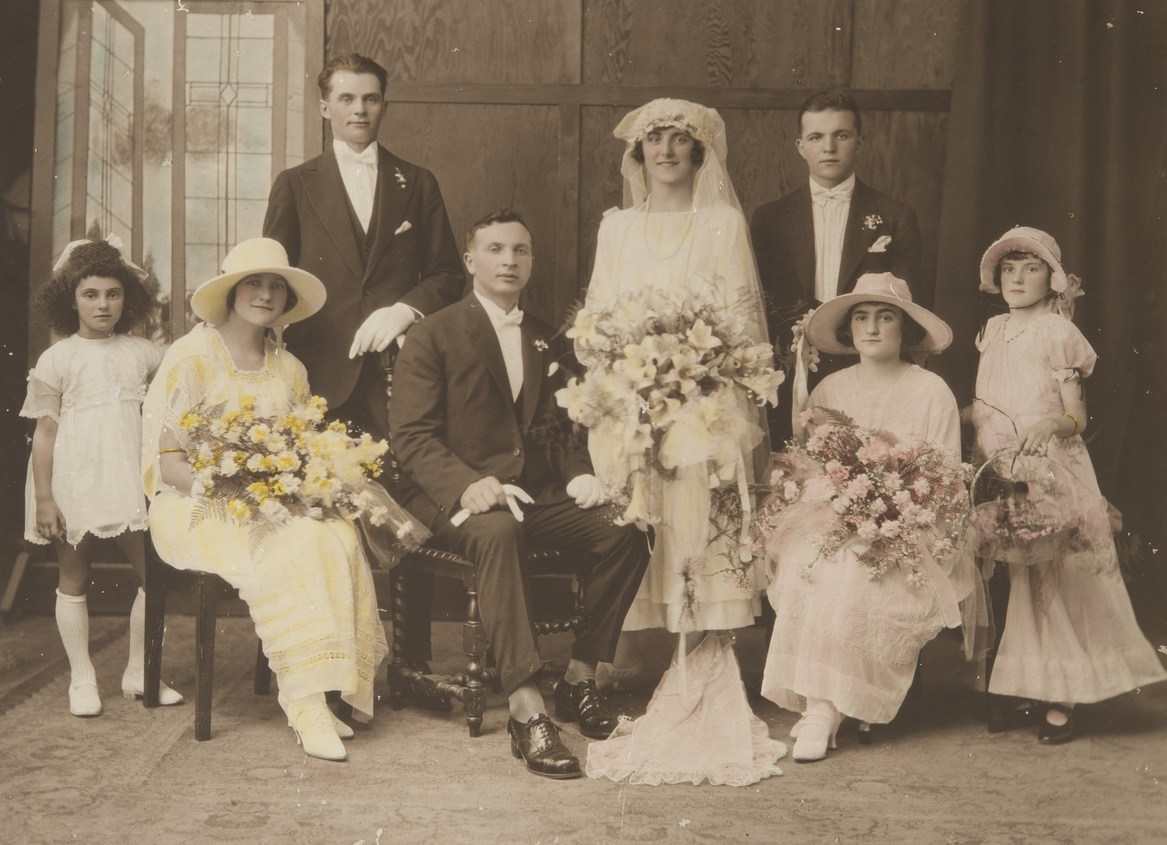 Wedding of Joseph Pavoncelli and Caterina Cioccarelli, Sydney, 22 November 1924, PXE 667/5