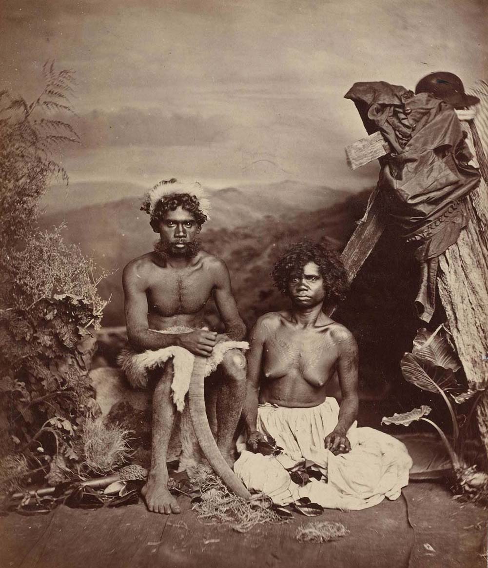 Clarence River Aborigines, JW Lindt, c. 1873