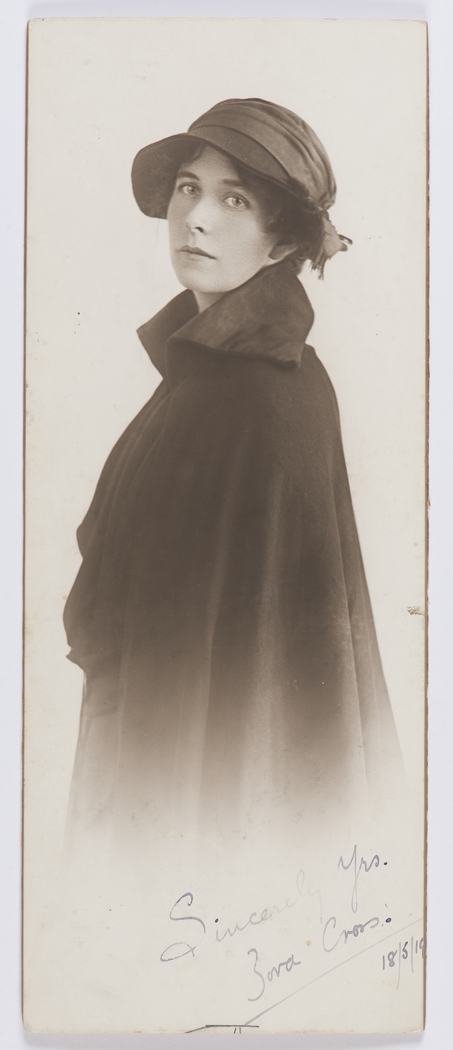 Item 03: [Portrait photograph of] Zora Cross