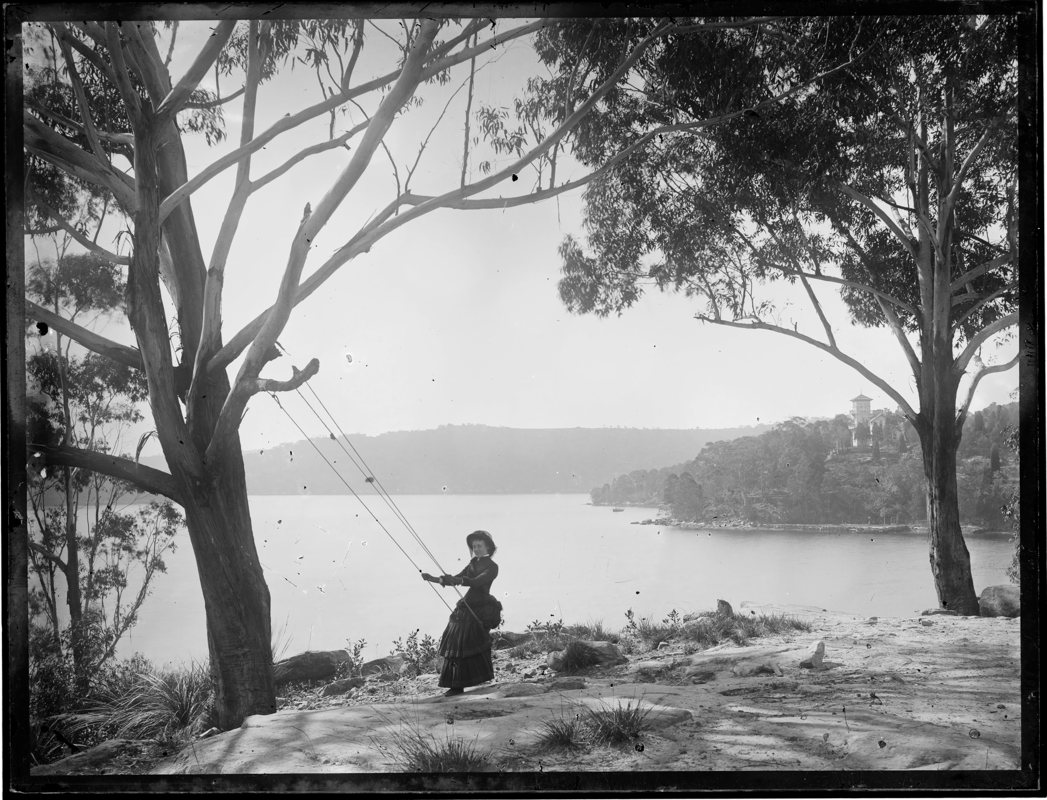 Folly Point, with view to Warringah Lodge, North Cremorne, and Middle Harbour 