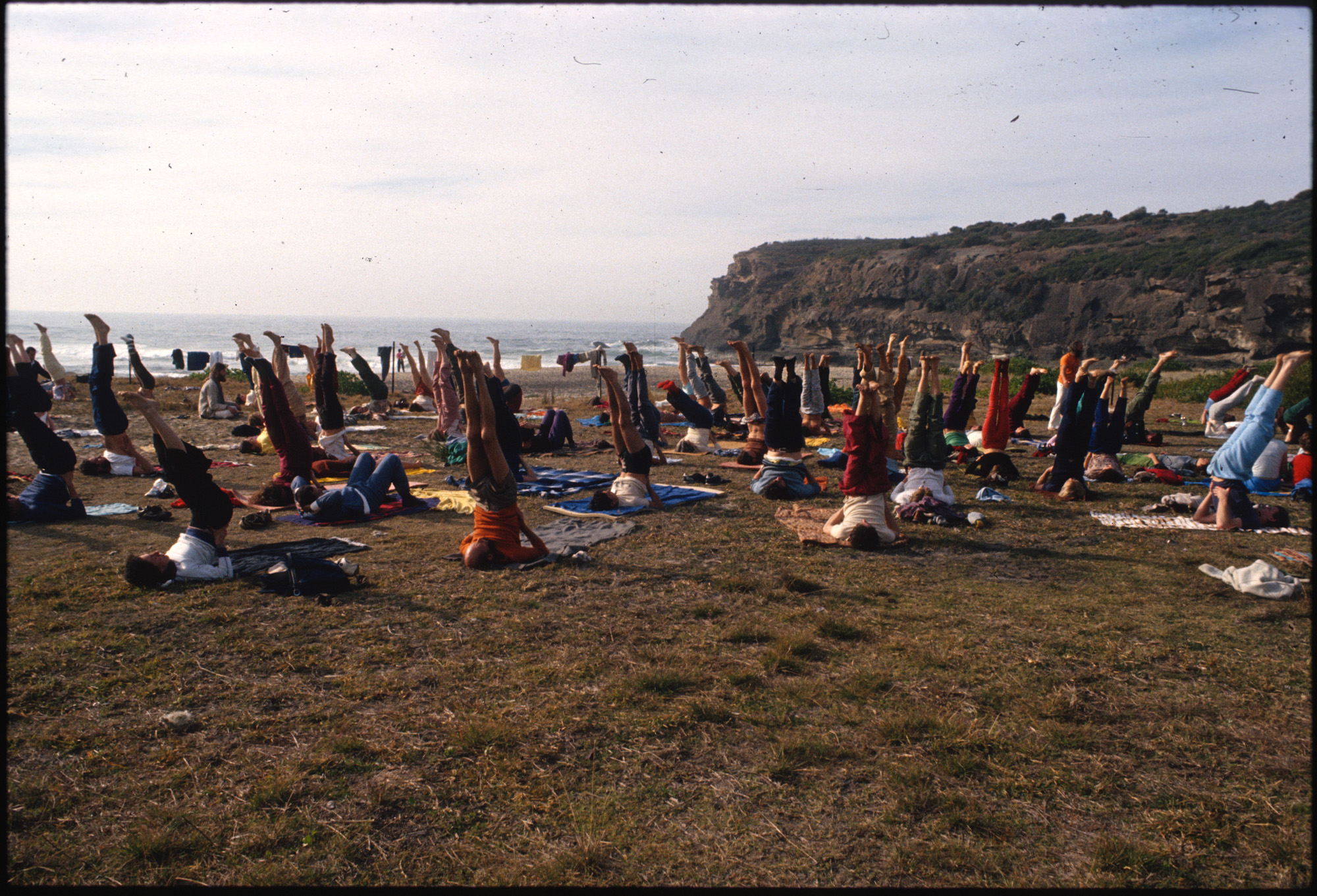 Yoga class at Ballina, Roger Marchant, c. 1975-1985