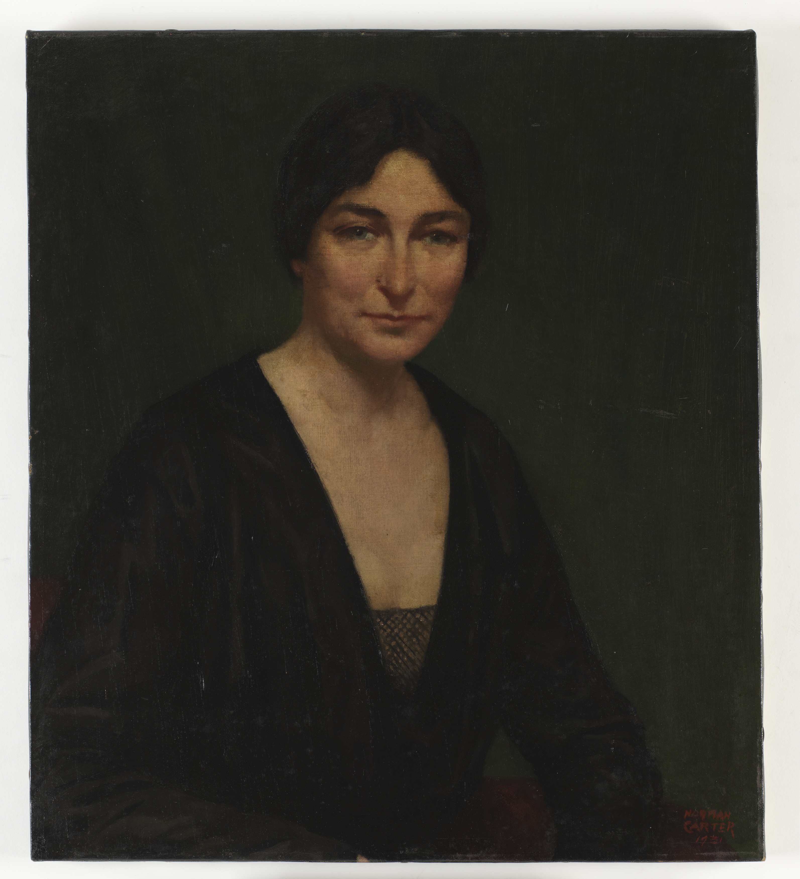 Item 04: Gladys (Mrs John) Moore, 1931 / painted by Norman Carter