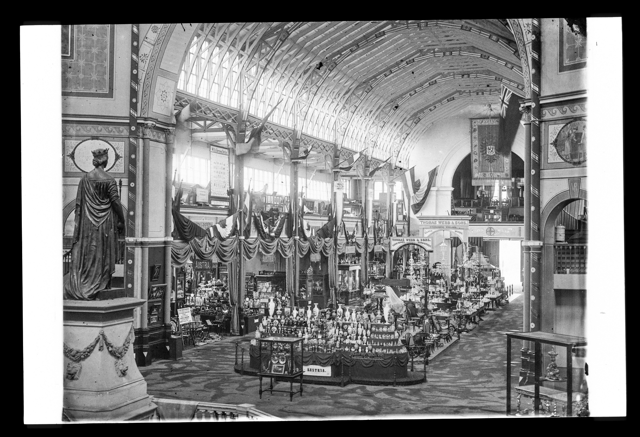 International Exhibition, Sydney, 1879-80: hall of exhibits