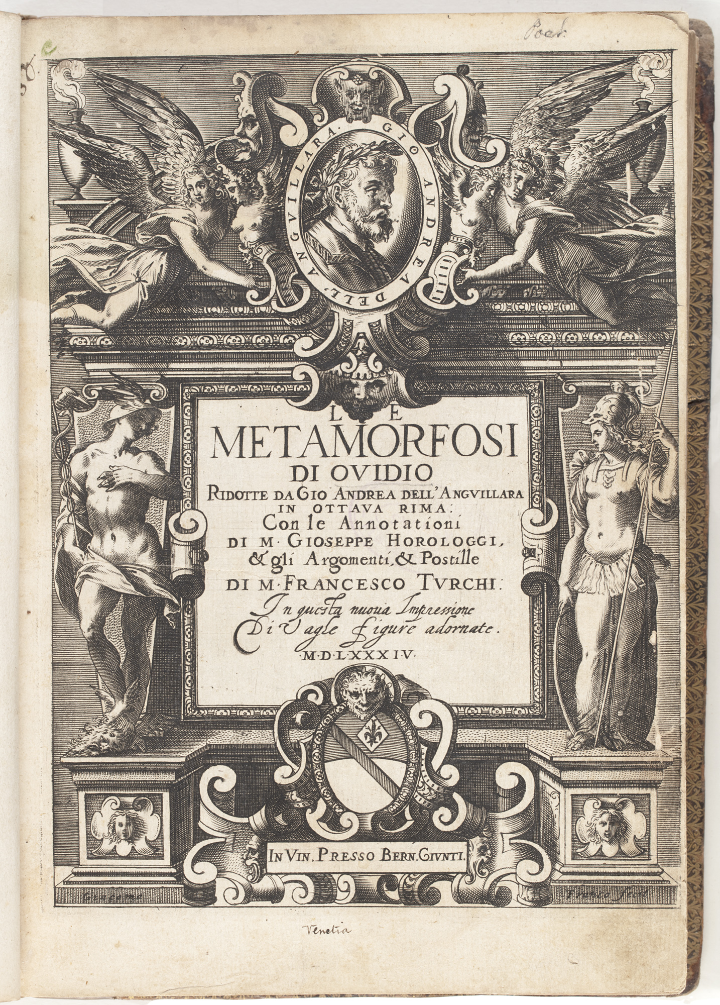 Le metamorfosi di Ovidio, 1584, by Ovid