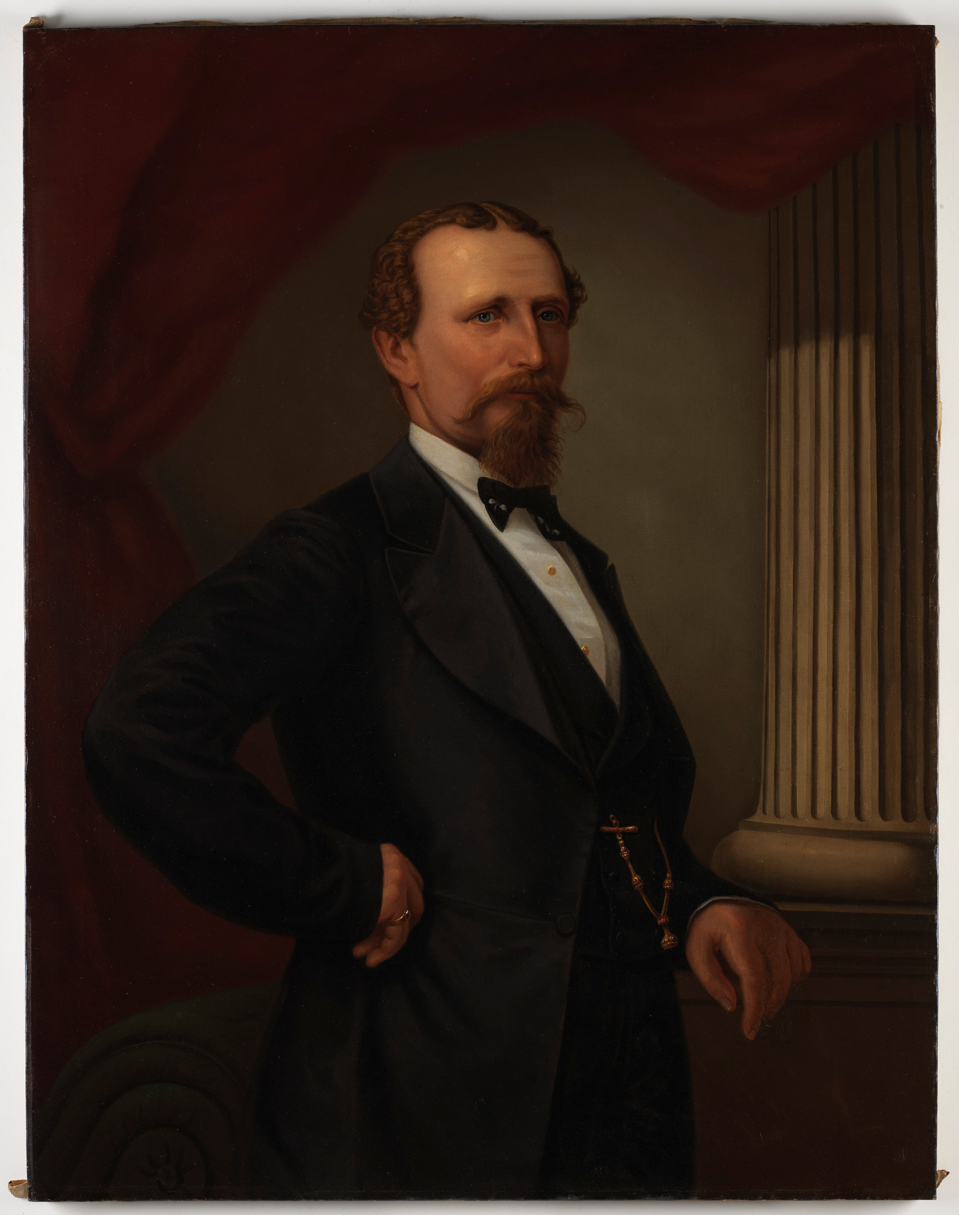 Portrait of Bernhard Otto Holtermann, ca. 1872-1885 / possibly by J. Kemp