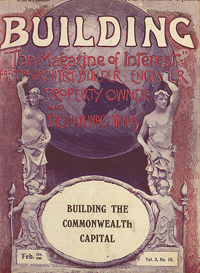 Image of the cover of the Building magazine