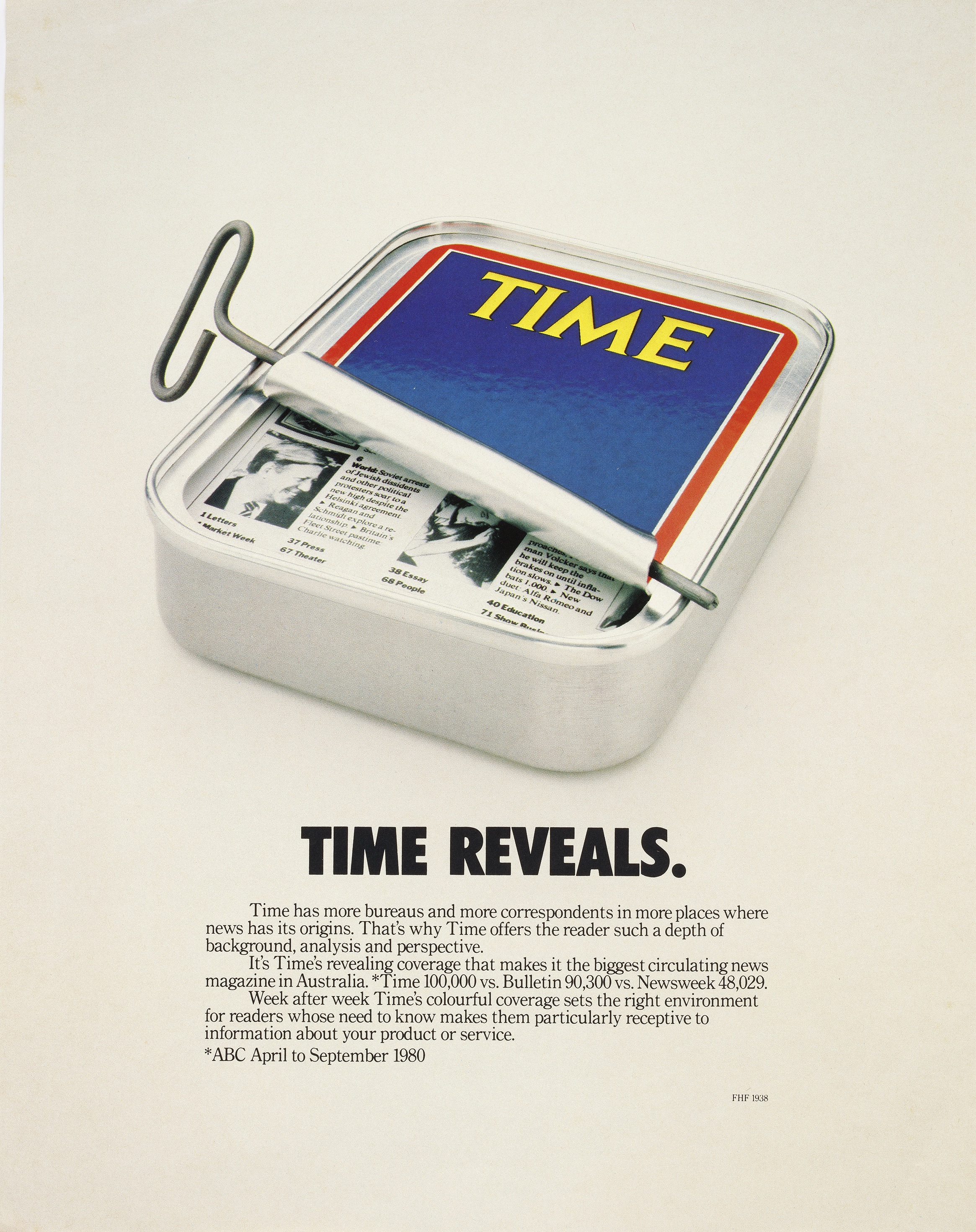 Time magazine international campaign, 1981