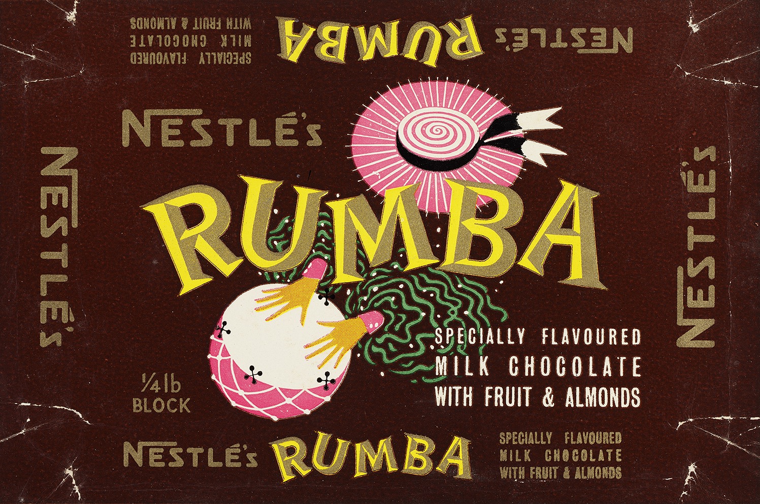 Nestlé Rumba chocolate wrapper