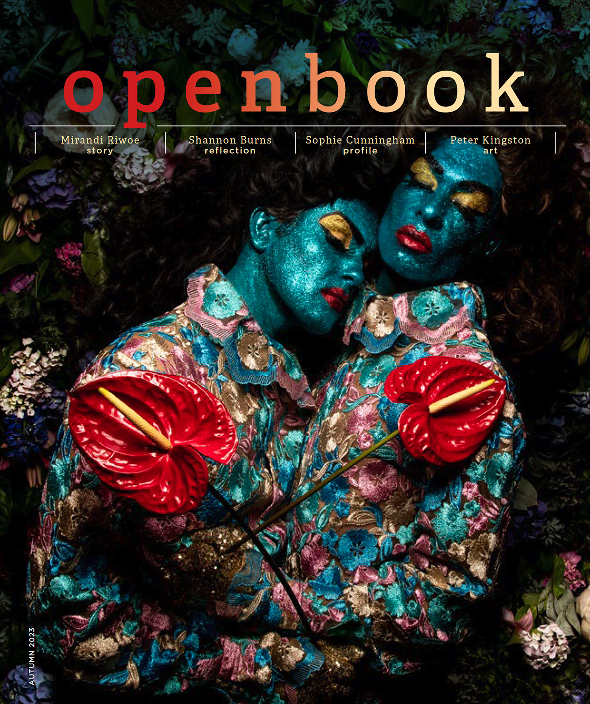 Cover of Openbook autumn issue.