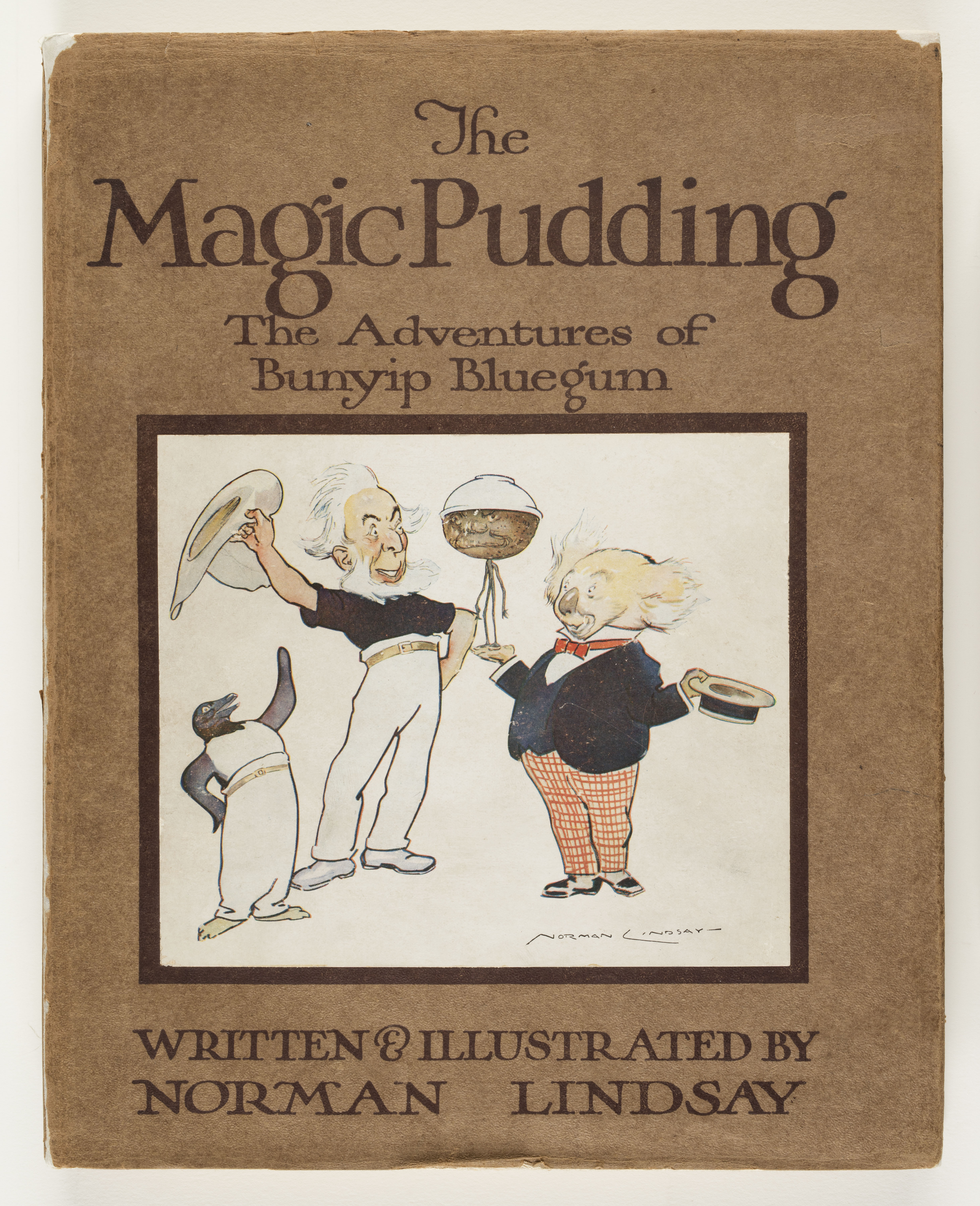 The Magic Pudding book jacket, 1918