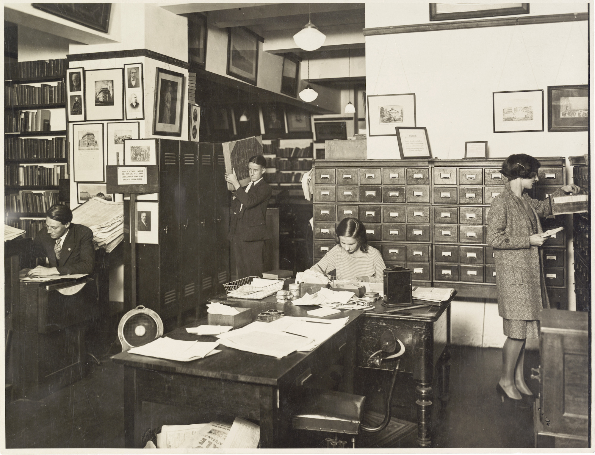 Fairfax offices, 1931,