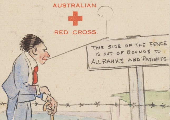 Red Cross sketch