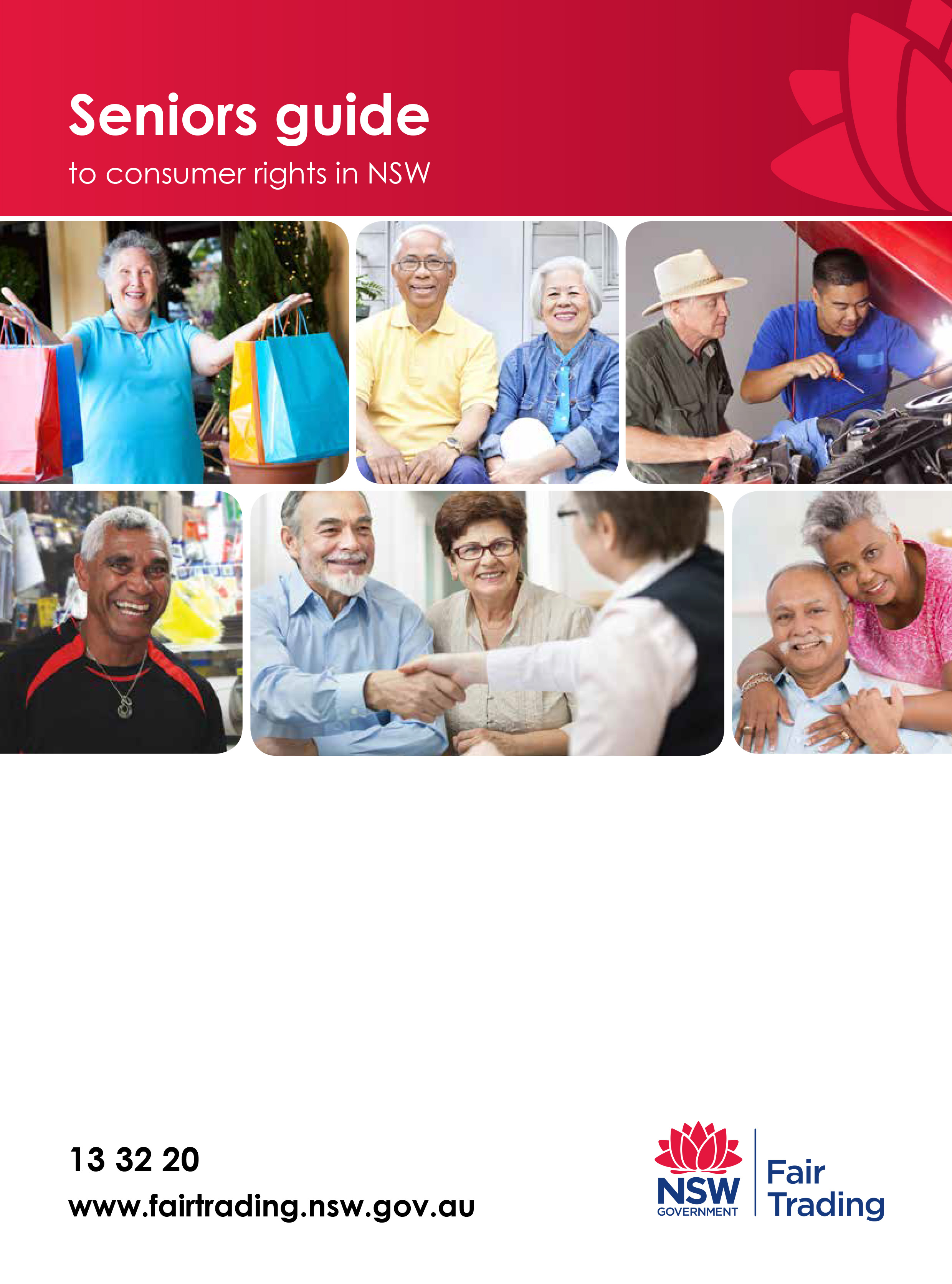 Seniors guide to consumer rights in NSW Cover