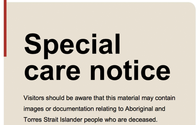 Special Care Notice
