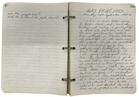 John Englart diary, 10 September 1973. ‘This is GAY PRIDE WEEK. I have come out.’
