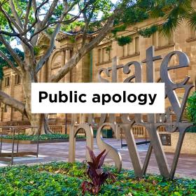 Public apology
