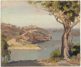 Fig Tree Bridge, Lane Cove / painted by Herbert Reginald Gallop