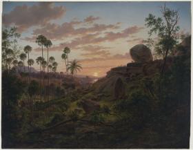[Sunset in New South Wales], 1865 / Eugene von Guerard