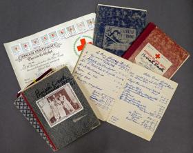Ariah Park (near West Wyalong) Branch records, including minute books, catering ledgers and honour certificates, Box 5.