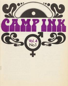 CAMP Ink cover, August 1974