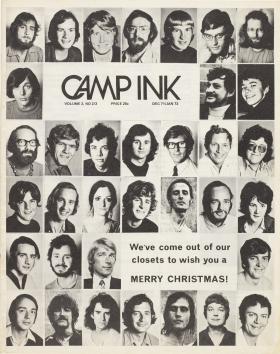 CAMP Ink cover, Dec/Jan 1972