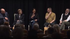 Screenshot from the video of the talk "Determined to prove a villain: Richard III"