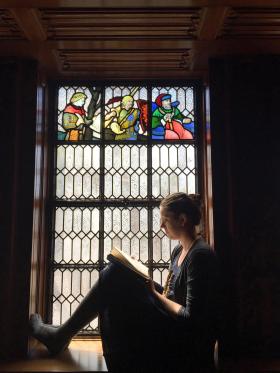 Reader in the Shakespeare Room