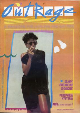 Outrage : a magazine for lesbians and gay men