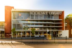 External view of a library building
