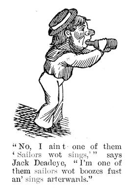 Detail from cartoon in Sydney Punch, 9 June 1888