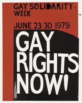 Garry Wotherspoon [picture] : collection of posters relating to gay issues and events, 1976-1996.