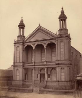 St Stephen's Church, Iron Church, Macquarie Street, Sydney, 1871, 