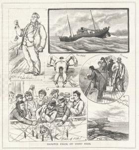 Snapper Fishing Off Sydney Heads, from the Sydney Mail, 26 August 1893