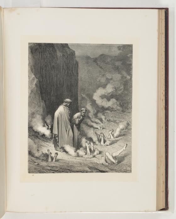 The Vision of Hell, 1868, by Dante Alighieri, illustrated by Gustave Doré