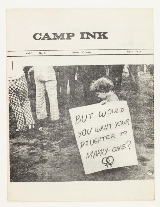 Camp Ink. Vol. 1, No.6 (April 1971)