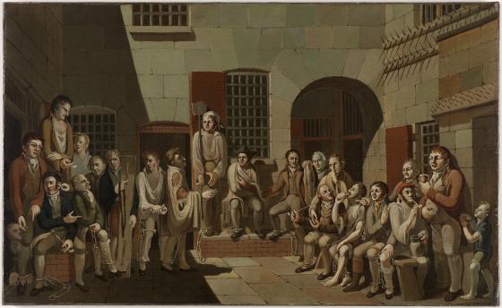 Item 1: The mock trial, 1812 / painted by Francis Greenway