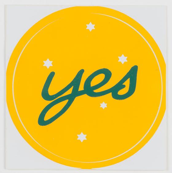 A yellow badge with the word 'yes' in green