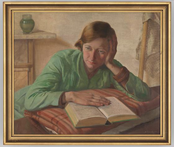 Portrait of Nancy May Kilgour, 1932 / Jack Noel Kilgour